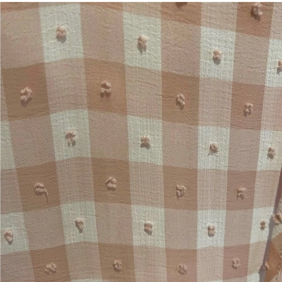 NWT Nanette Lepore Women’s Swiss Dot Gingham Dress - Picture 4 of 8